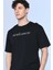 Flemıng Siyah Erkek Bisiklet Yaka Tshirt 4