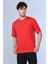 Flemıng Kırmızı Erkek Bisiklet Yaka Tshirt 1