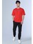 Flemıng Kırmızı Erkek Bisiklet Yaka Tshirt 5