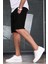 Siyah Erkek Regular Fit Şort 4842 4