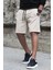 Bej Regular Fit Şort 4842 2