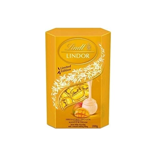 Lindt Lindt Lindor Mango & Cream Beyaz Çikolata 200G Fiyatı