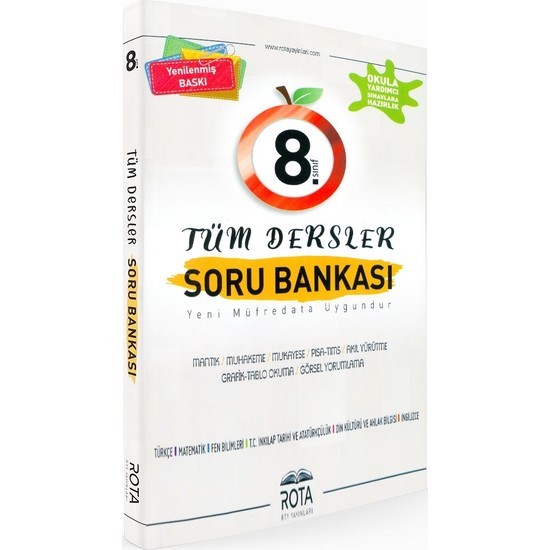 Rty Rota Yayınları 8. Sınıf Tüm Dersler Soru Bankası Ekitap İndir | PDF | ePub | Mobi