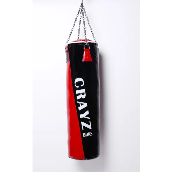 Crayz 120X35 cm Içi Boş Boks Kum Torbası + Tavan Askı Aparatı