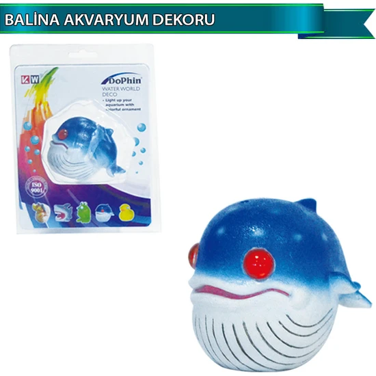 Dophin Balina Akvaryum Dekoru