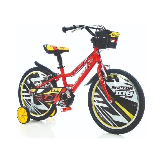 Corelli Raptor Erkek Çocuk Bisikleti V 20 Jant Kırmızı Siyah Beyaz