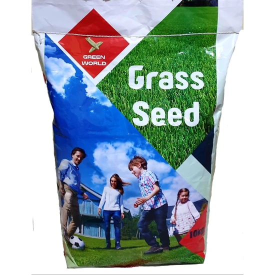 hepsiburada Grass Seed 7 Günde Çimlenen Üzerine Basılabilir 6'lı Karışım Çim Tohumu -2 kg