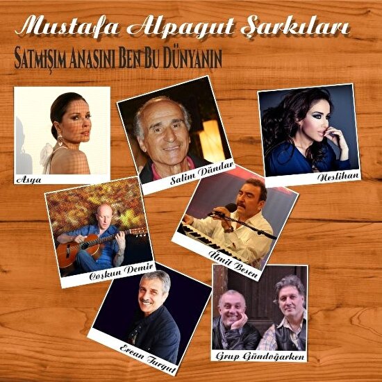 Çeşitli Sanatçılar -Mustafa Alpagut Şarkıları - CD