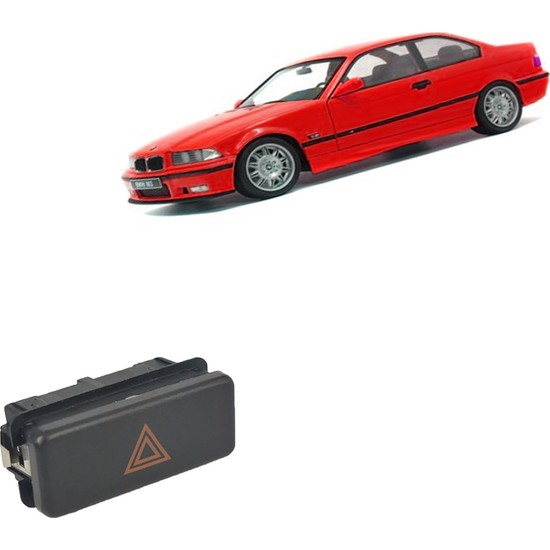 Mcar Bmw E36 3 Serisi - E34 5 Serisi Dörtlü Flaşör Düğmesi Fiyatı