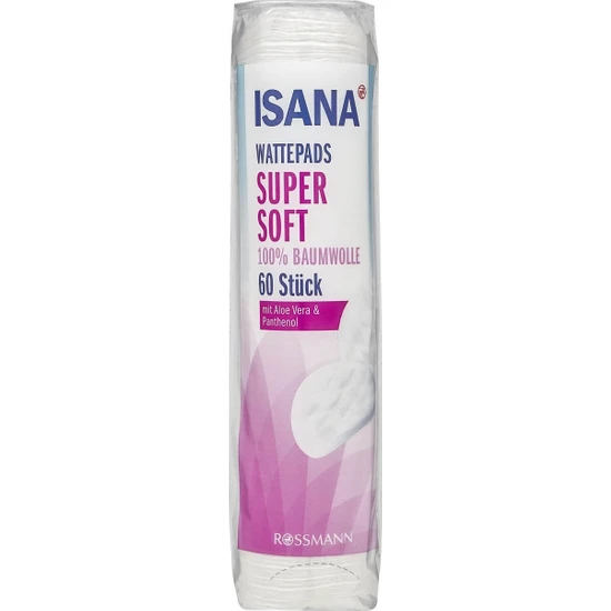 Isana Disk Pamuk Aloe Vera ve Provitamin B5, Süper Yumuşak 60'lı