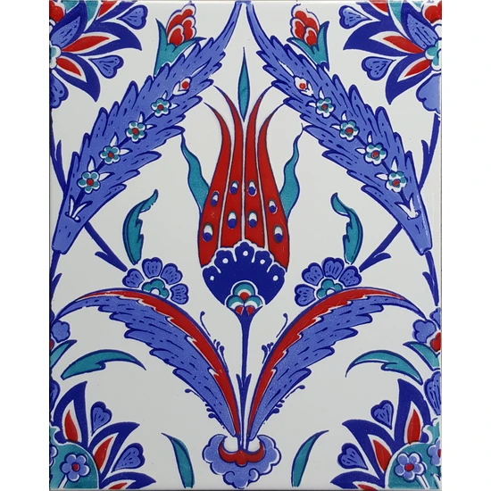 Can Seramik 20*25 Cm CÇ1002 Iznik Çini Karo 5' Li 1 Paket