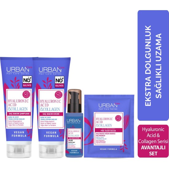 Urban Care Hyaluronic Acid & Collagen Serisi Avantajlı Set Fiyatı