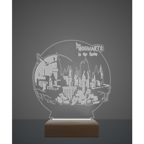 Hogwarts Is My Home (Harry Potter) Pleksiglas 16 Renk 3d Fiyatı