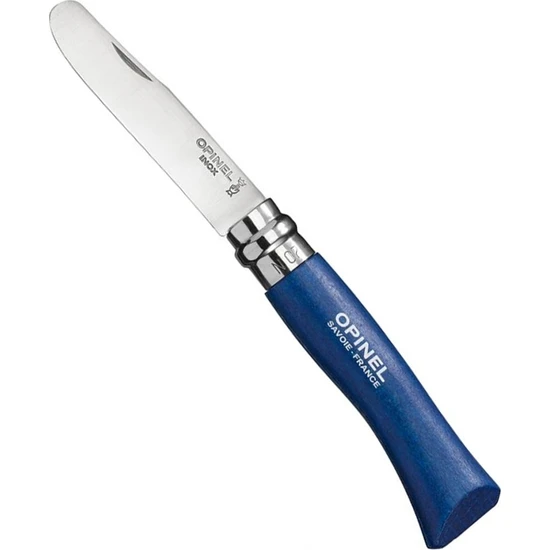 Opinel Inox No 7 Paslanmaz Çelik Çakı (Mavi)