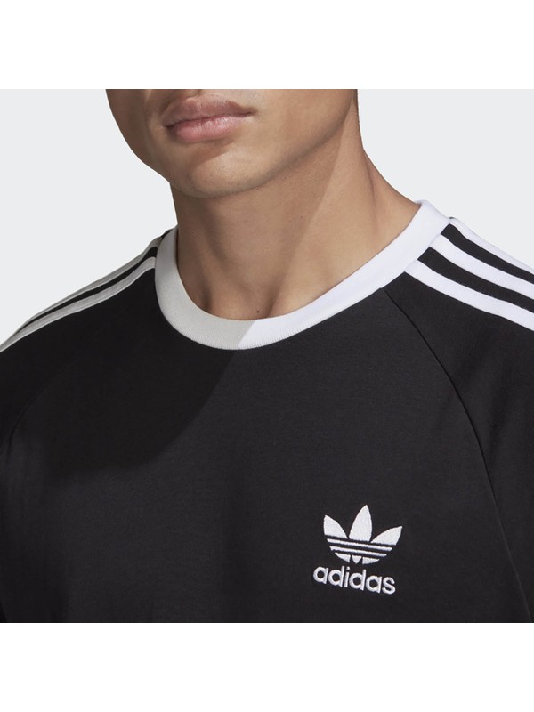 adidas three stripe t shirt mens