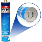 Dayson Siyah PU Mastik Silikon Yapıştırıcı 280 ml Elastik Yapışkan Özelliği İle Güçlü İzolasyon