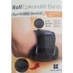 Roll Epikondilit Bandı Ayarlanabilir Bedenli Cırtlı Tasarım ile Kolay Kullanım Sağlar