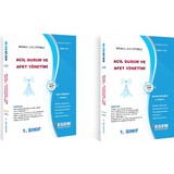 Egem Yayınları 1. Sınıf Acil Durum ve Afet Yönetimi Set(Güz- Bahar Dönemi) (Iki Dönem Birden)