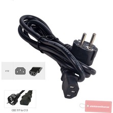 Moonkip Brother Mfc 7460DN Yazıcı Güç Kablosu ( 220V Ac Power Cord )