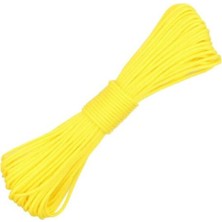 Nzf Paracord Paraşut Ipi 4 mm Sarı Renkli 550 Lb (5 Metre Fiyatıdır)