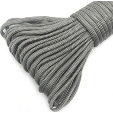 Nzf Paracord Paraşut Ipi 4 mm Gri Renkli 550 Lb (10 Metre Fiyatıdır)