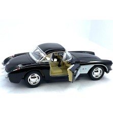 Kinsmart 1957 Chevrolet Corvette Çek Bırak 5inch. Lisanslı Model Araba, Oyuncak Araba 1:34