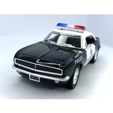 Kinsmart Chevrolet Camaro Z-28 Polis Çek Bırak 5inch. Lisanslı Model Araba, Oyuncak Araba 1:37