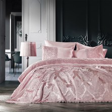 Zebra Casa Morgana Pudra Çift Kişilik Nevresim Pike Seti