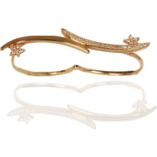 Adil Idil Kuyumculuk Ikili Taşlı Özel Tasarım Yüzük