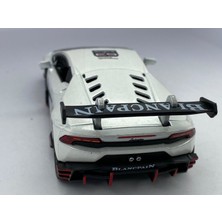 Kinsmart Lamborghini Huracan LP620 - 2 Super Trofeo Çek Bırak 5inch. Lisanslı Model Araba, Oyuncak Araba 1:36