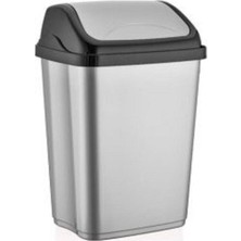 Hobby Life Hobbylife Vittorio Sallanır Kapak Çöp Kovası Pembe 5 Litre