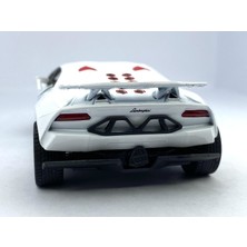 Kinsmart Lamborghini Sesto Elemento - Çek Bırak 5inch. Lisanslı Model Araba, Oyuncak Araba 1:38