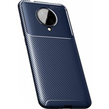 Caseart Xiaomi F2 Pro Karbon Tasarımlı Kapak - Lacivert