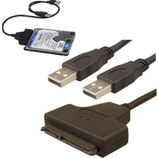 Lineon 2.5" ve 3.5" Diskler Için USB 2.0 To Sata Harici Disk Kablosu