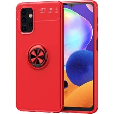 Hesaplı Dünya Samsung Galaxy A32 Kılıf Selfie Yüzüklü Esnek Silikon Rvl