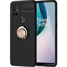 Hesaplı Dünya Oneplus Nord N10 Kılıf Selfie Yüzüklü Esnek Silikon Rvl