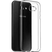 Kzy Samsung J5 Prime Kılıf Şeffaf Silikon Kapak ve Ekran Koruyucu Set