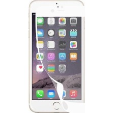 Kzy Apple iPhone 6s Plus Beyaz Tam Kaplayan Fibernano Ekran Koruyucu Esnek Cam