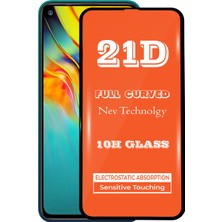 Kzy Infinix Hot 9 Tam Kaplayan 21D Temperli Ekran Koruyucu Cam