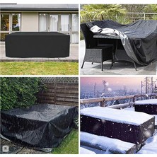 Coverplus Bahçe Mobilya Koruma Örtüsü Su Geçirmez 200 x 150 x 80 cm - Siyah