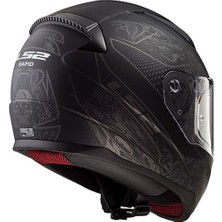 Ls2 Rapıd Crypt Mat Siyah Kask