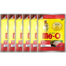 Me-O Jöle Içerisinde Ton Balıklı ve Alabalıklı Pouch Yetişkin Kedi Konservesi 80 gr x 6 Adet