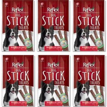 Reflex Kuzu Etli Stick Köpek Ödülü Maması 3 x 11 gr - 6 Paket