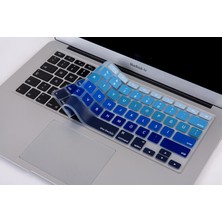 McStorey Macbook Air Pro Klavye Koruyucu (US to TR) Ombre (Eski USB’li Model 2008/2017 yılı) ile Uyumlu