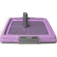 Petquatro Seyyar Köpek Tuvaleti Büyük 45X61 7 cm Eflatun