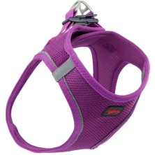 Tailpetz Purple Air-Mesh Gögüs Tasması Xsmall