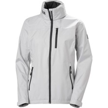 Helly Hansen Hh W Crew Hooded Jacket Kadın Mont / Kaban HHA.33899 HHA.853 Açık Gri