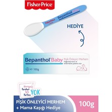 Bepanthol Baby Pişik Önleyici Merhem 100GR + Fisher Price Mama Kaşığı