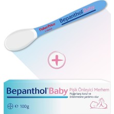 Bepanthol Baby Pişik Önleyici Merhem 100GR + Fisher Price Mama Kaşığı