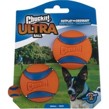 Chuckit Chuckit! Ultra Ball 2'li Köpek Oyun Topu Küçük Boy